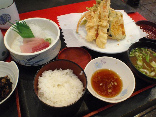 天ぷらセット